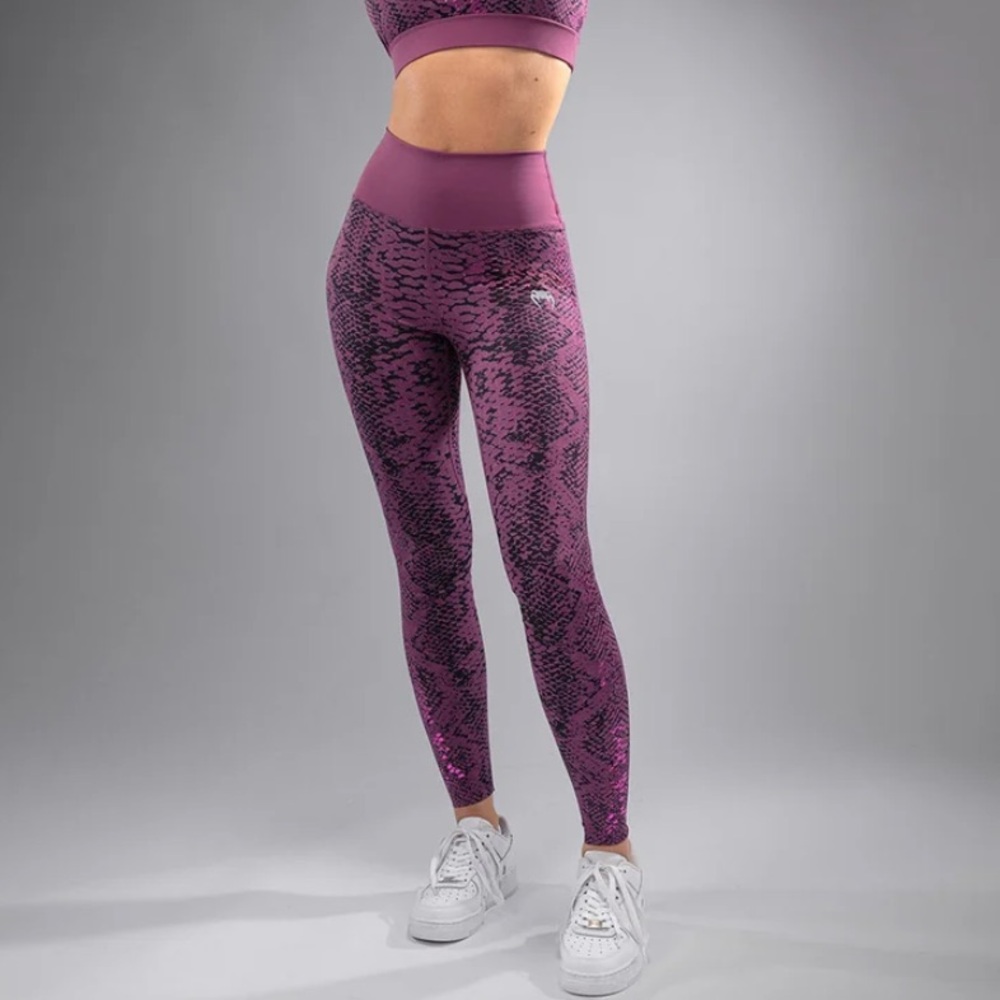 Venom Amazonia Purple full length workout leggings - BNWOT - Picture 5 of 5
